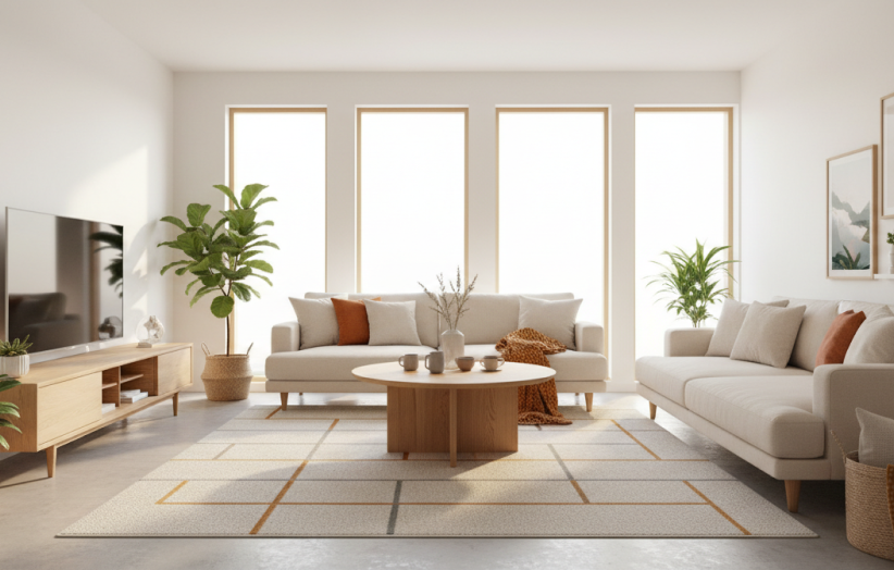 Scandinavian style interior