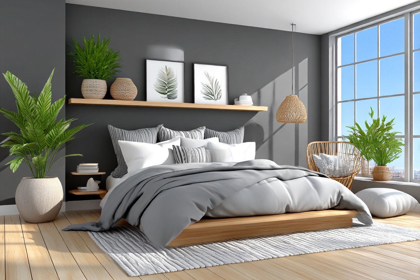 Dark Moody Palettes Bedroom