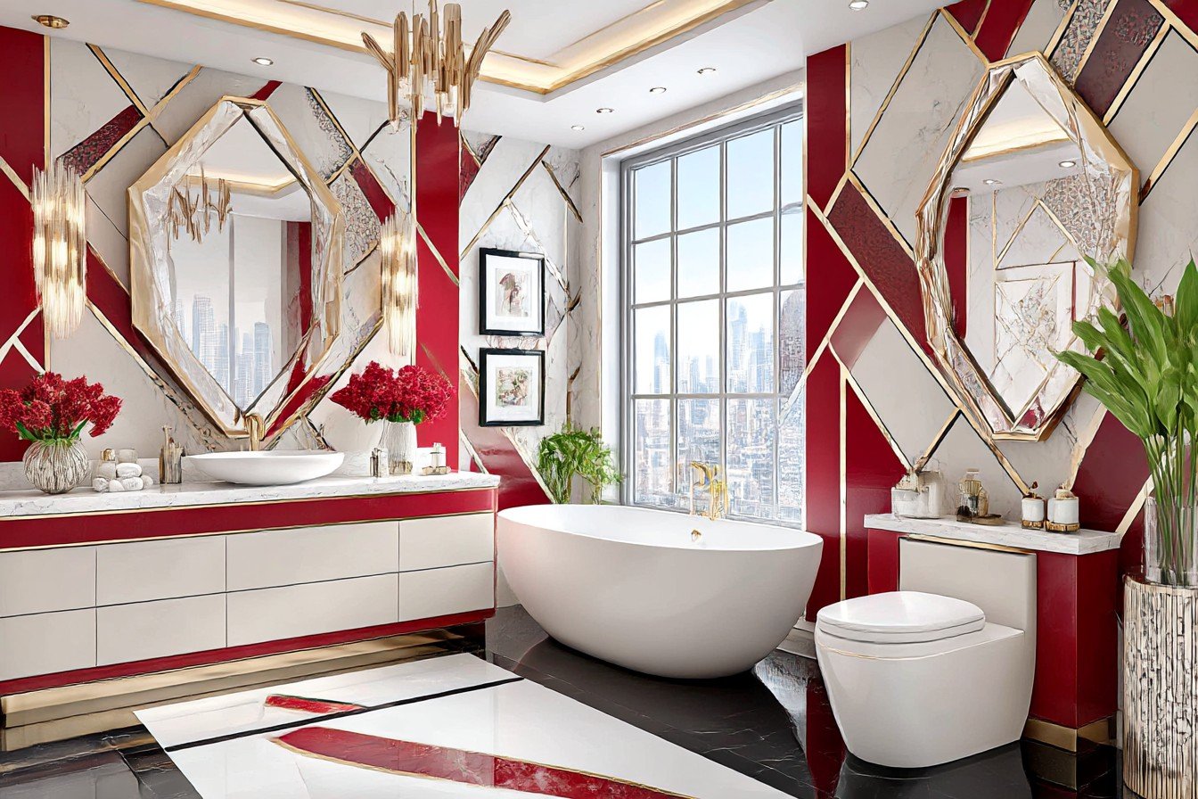 Deco Tension Bathroom