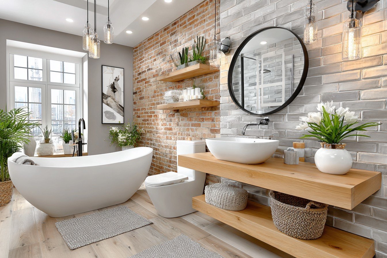 Industrial Bathroom