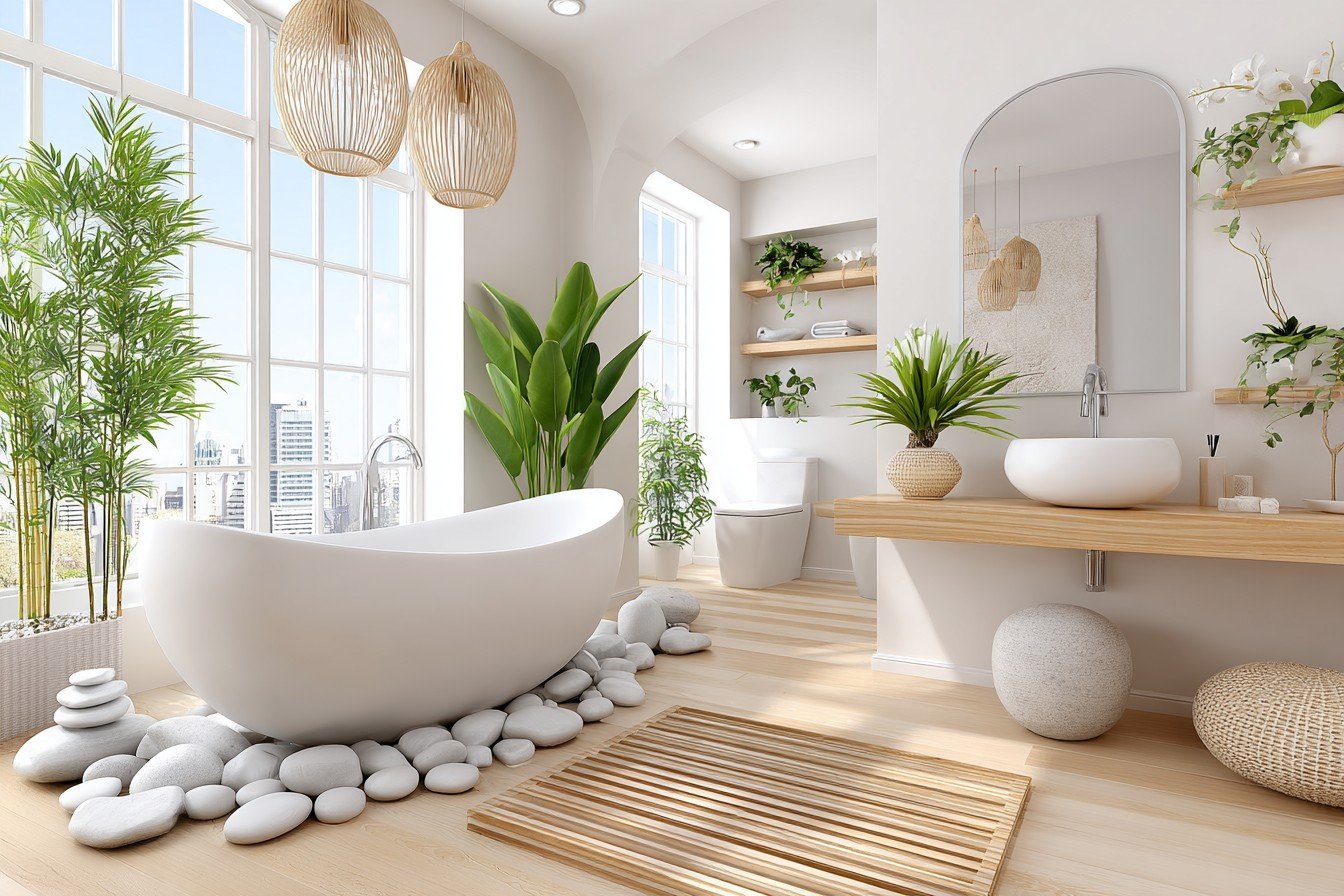 Japandi Bathroom