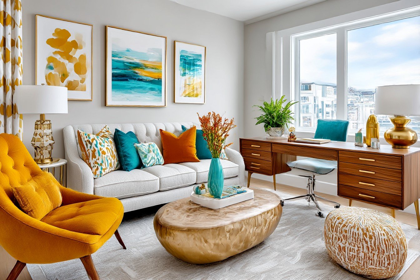 Mid Century Modern Living Room