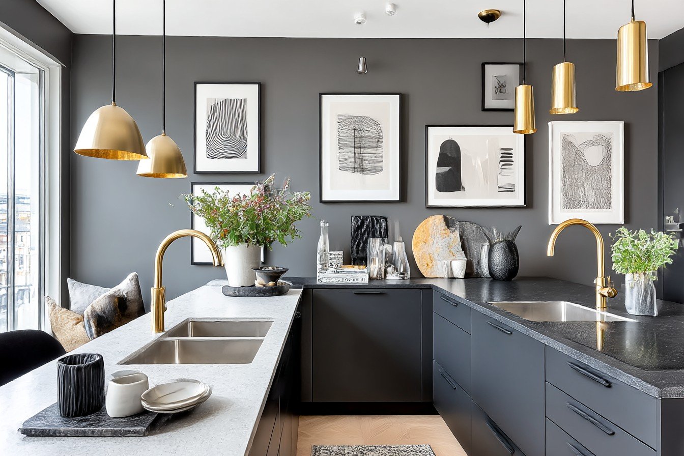 Nordic Noir Kitchen