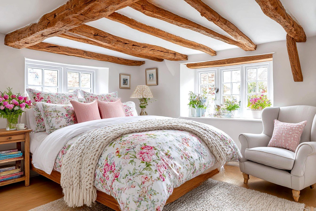 Traditional Cottage Bedroom