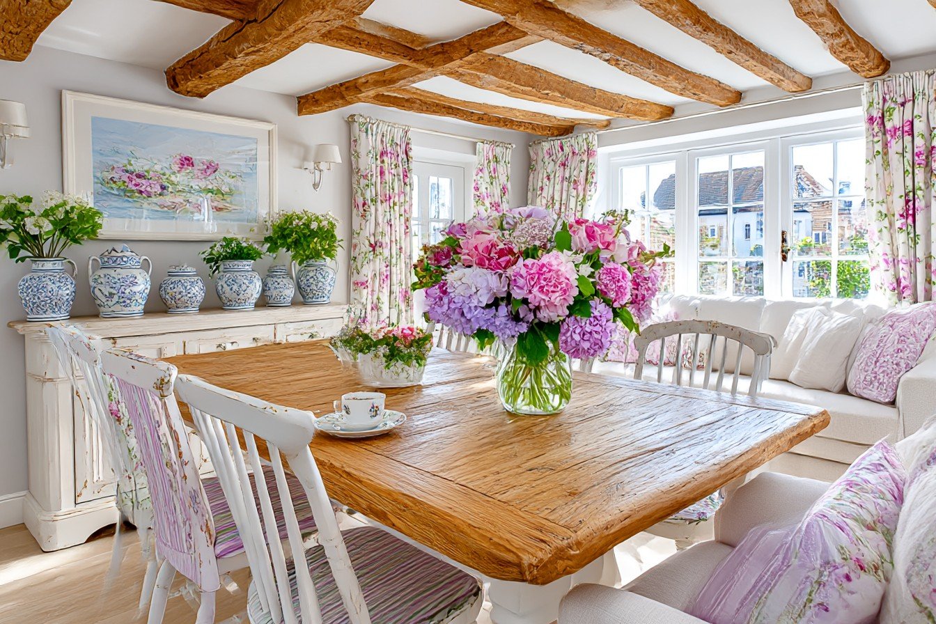 Traditional Cottage Dining Room